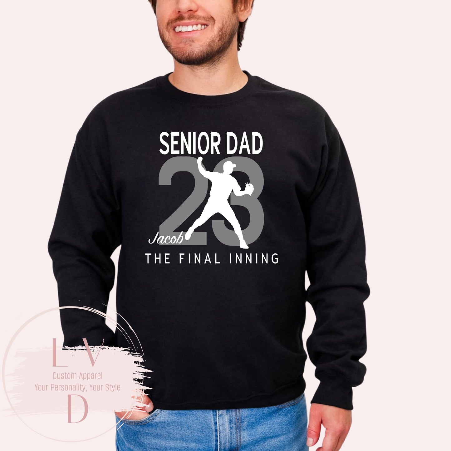 SEP Baseball Senior Dad Tank Top | The Final Inning