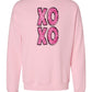 Stacked "XOXO" Crewneck