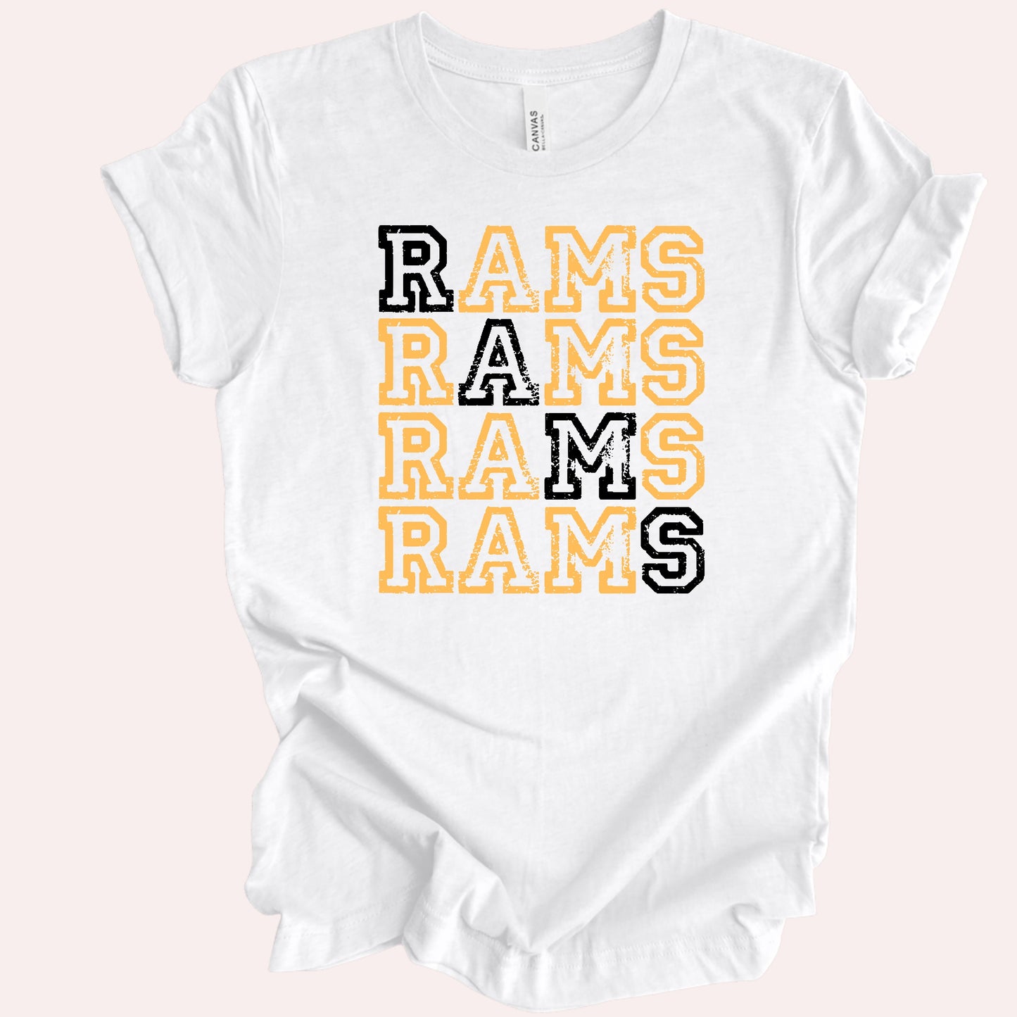 RAMS Distressed T-Shirt