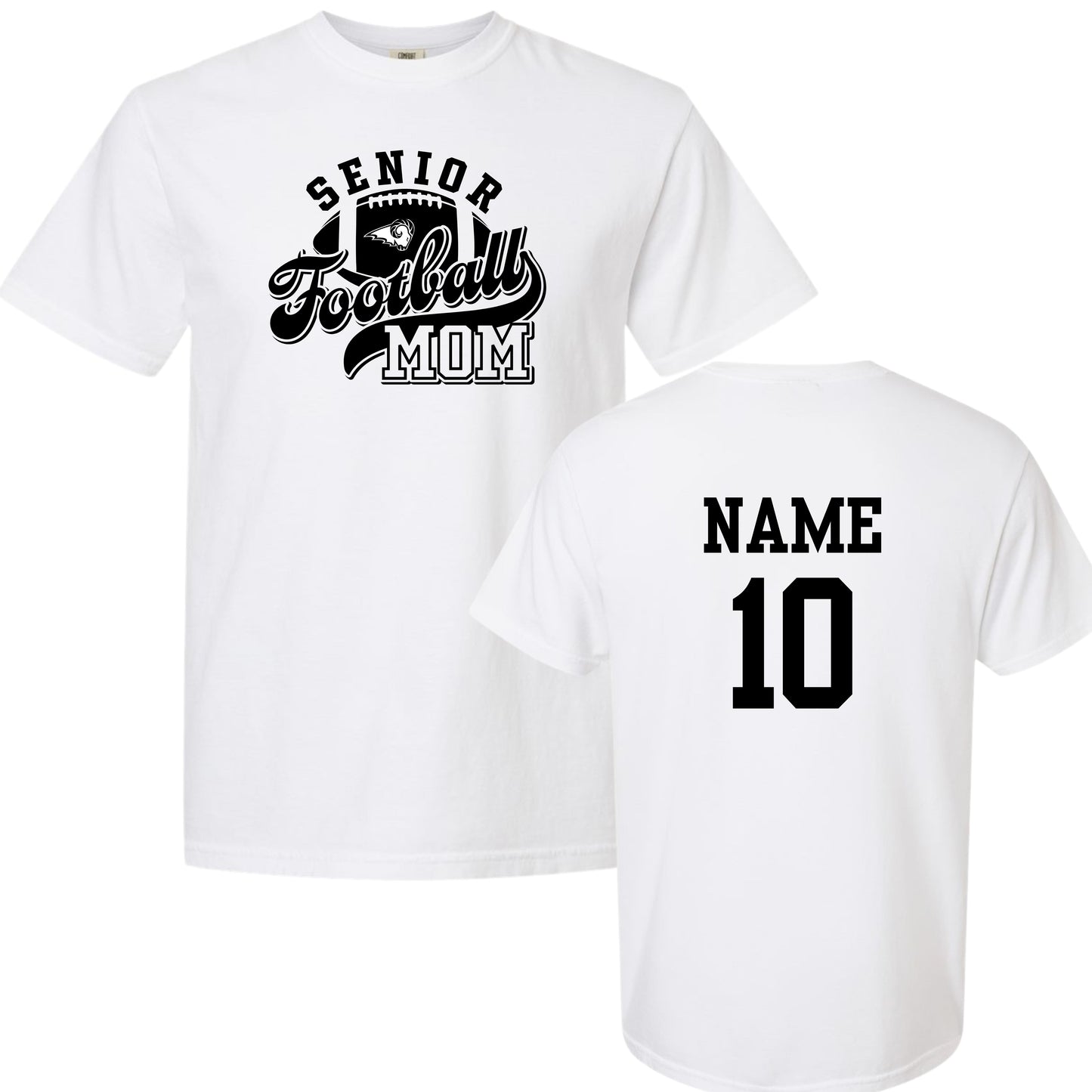 Senior Football Mom / Dad T-Shirt (2025)