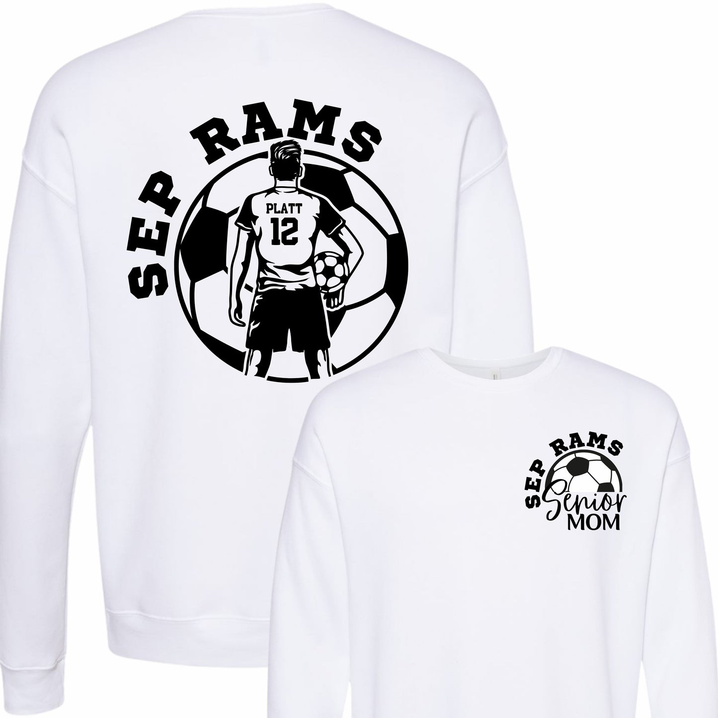 Senior Soccer Mom Crewneck (Boy)