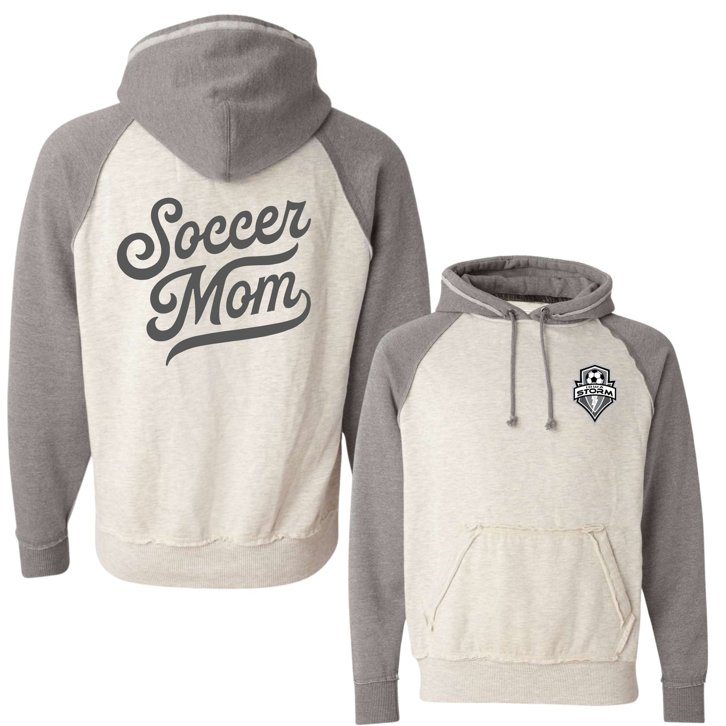 Iowa Storm "Soccer Mom Vintage" Hoodie | Adult