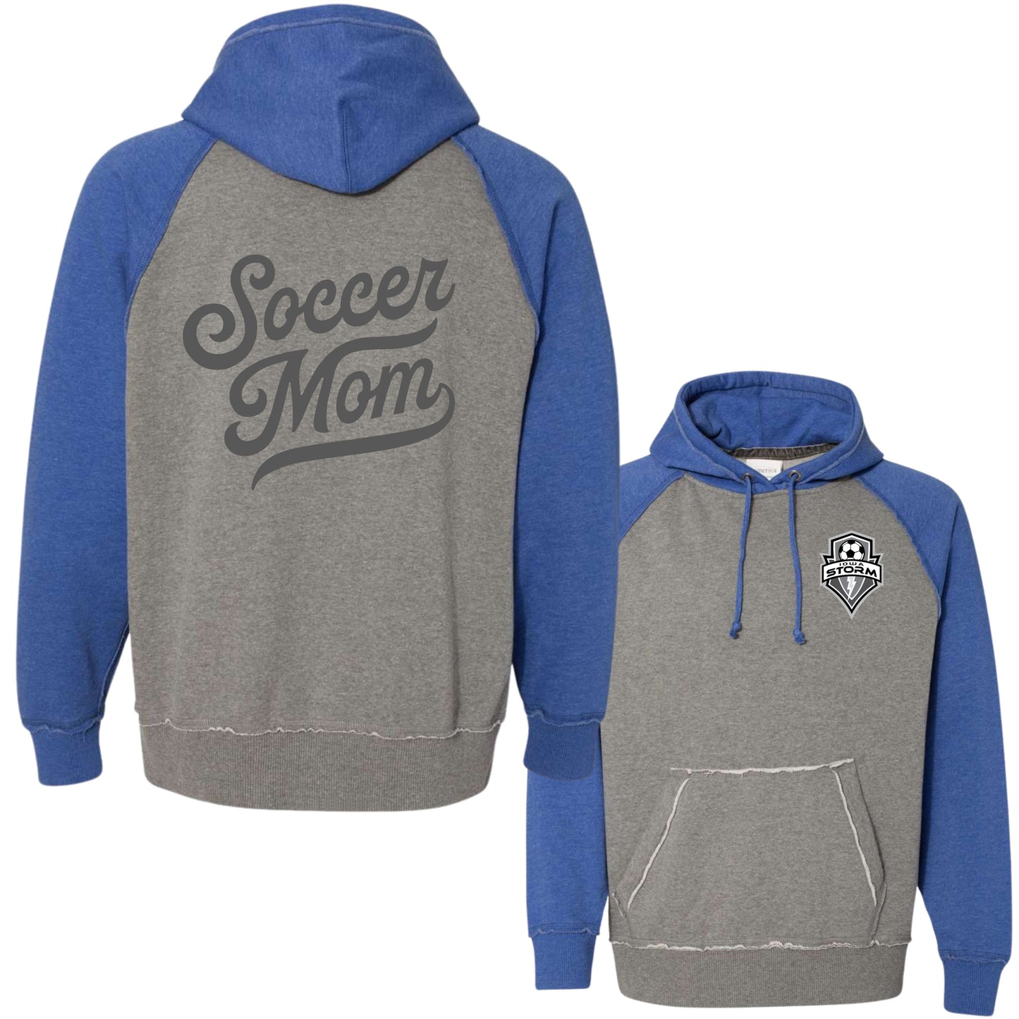 Iowa Storm "Soccer Mom Vintage" Hoodie | Adult