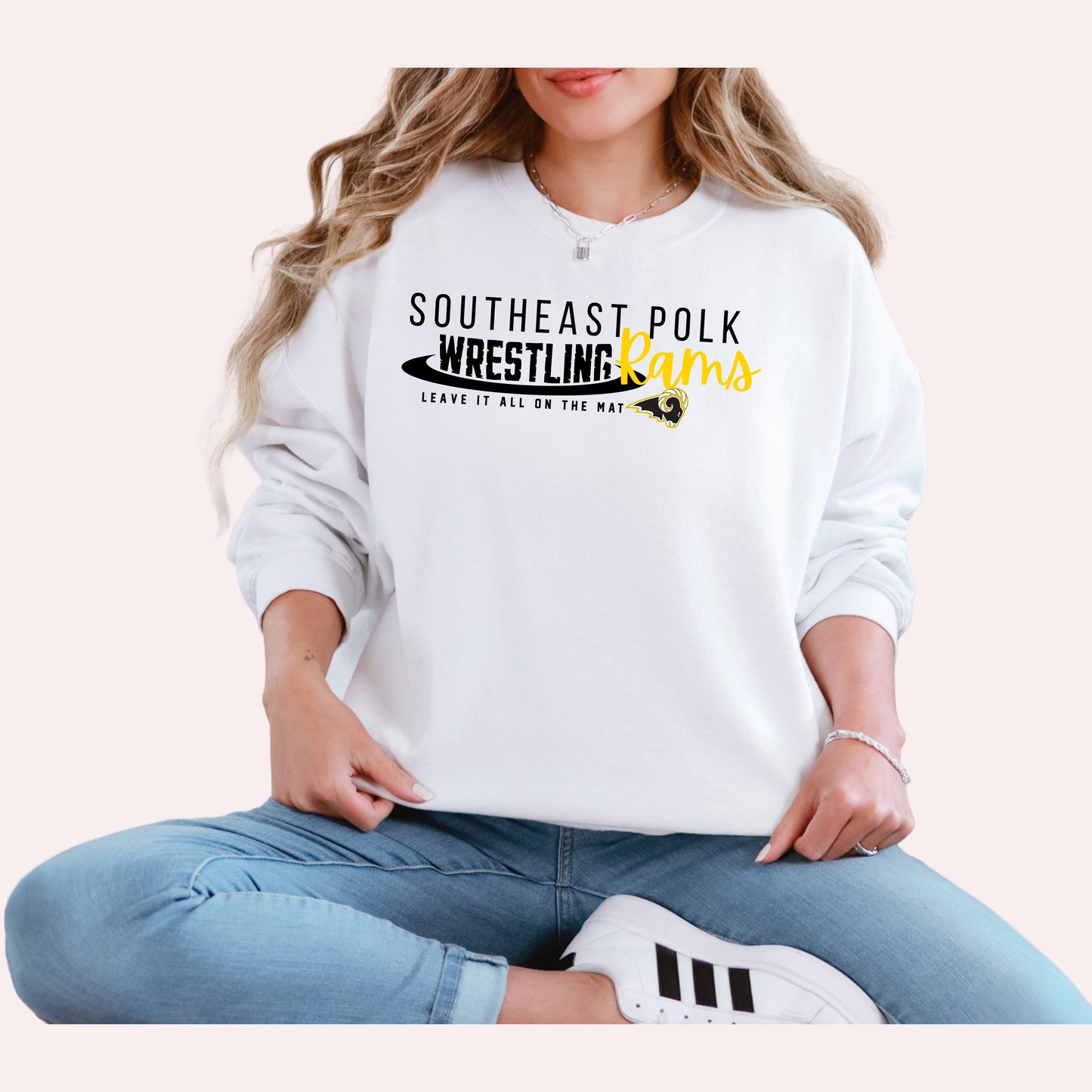 SEP Wrestling Rams Crewneck
