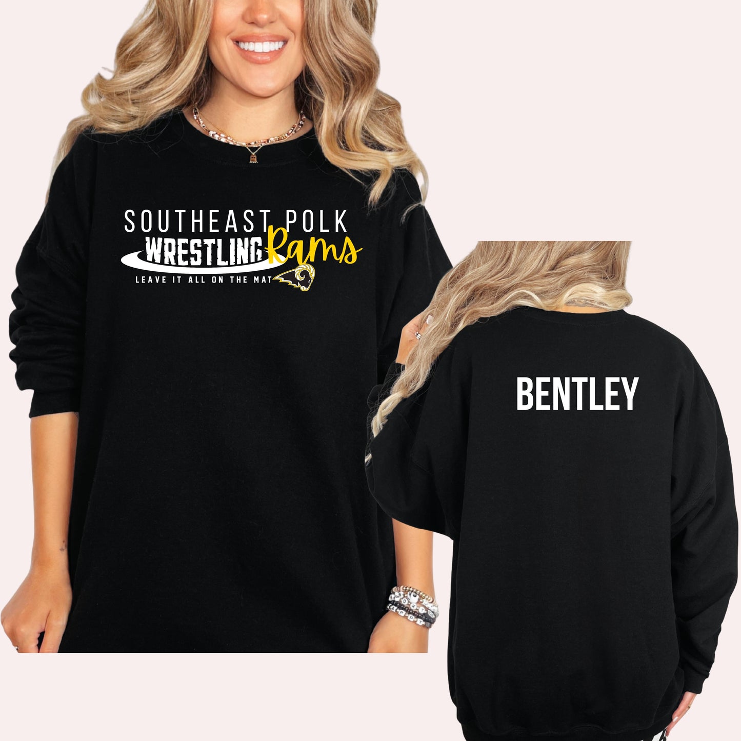 SEP Wrestling Rams Crewneck
