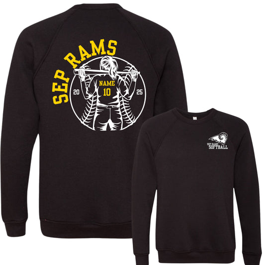 SEP Softball Personalized Crewneck | Adult