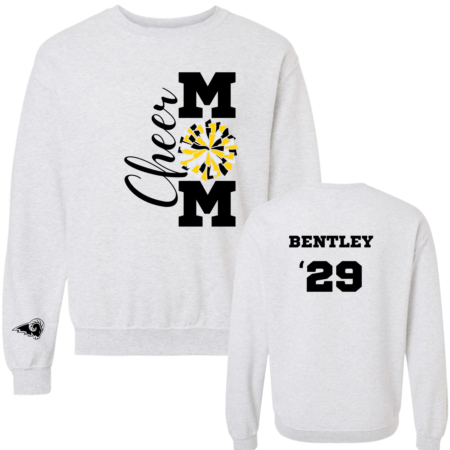 SEP Cheer Mom (Pom) Crewneck