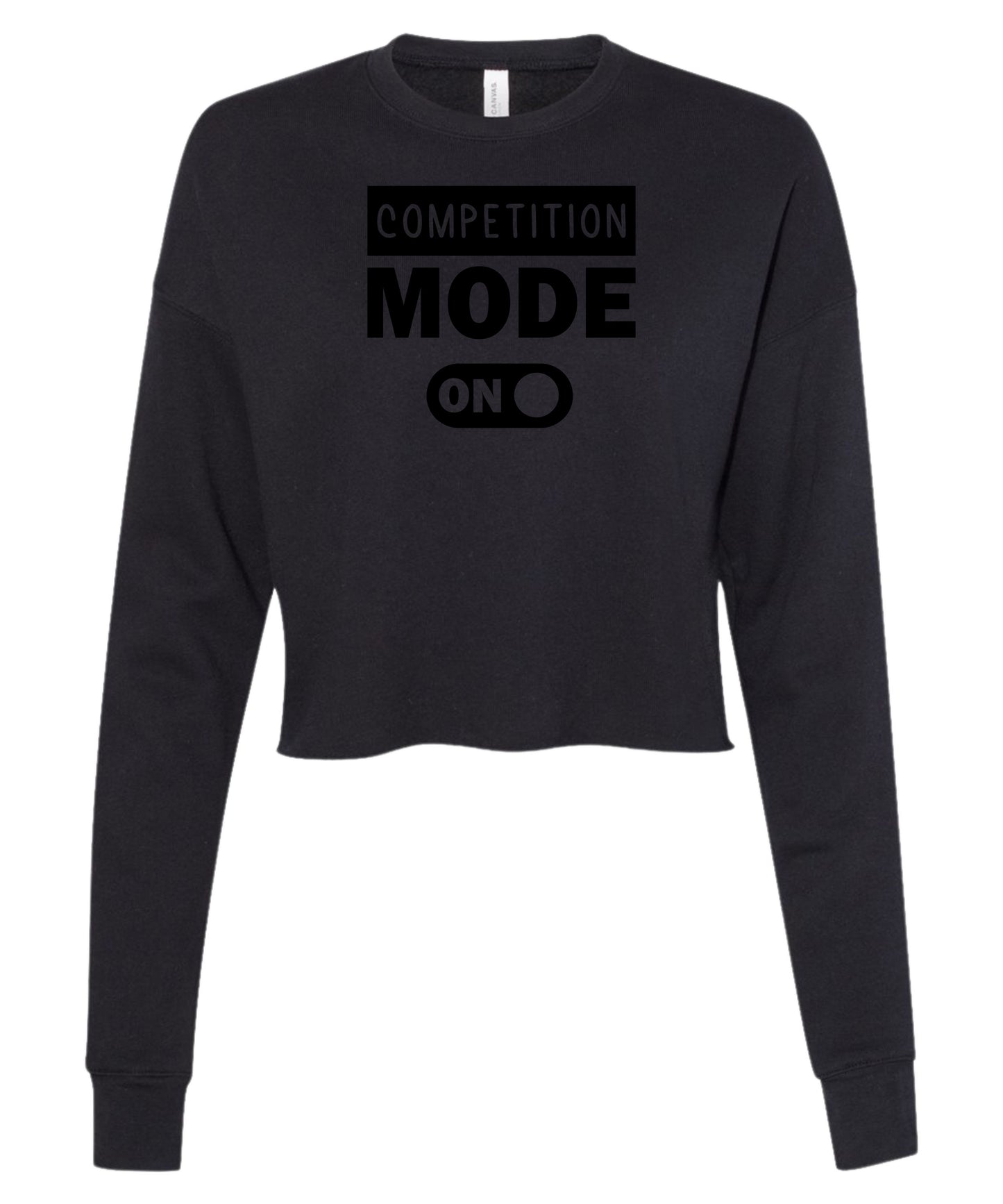 Competition Mode On Cropped Crewneck