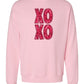 Stacked "XOXO" Crewneck