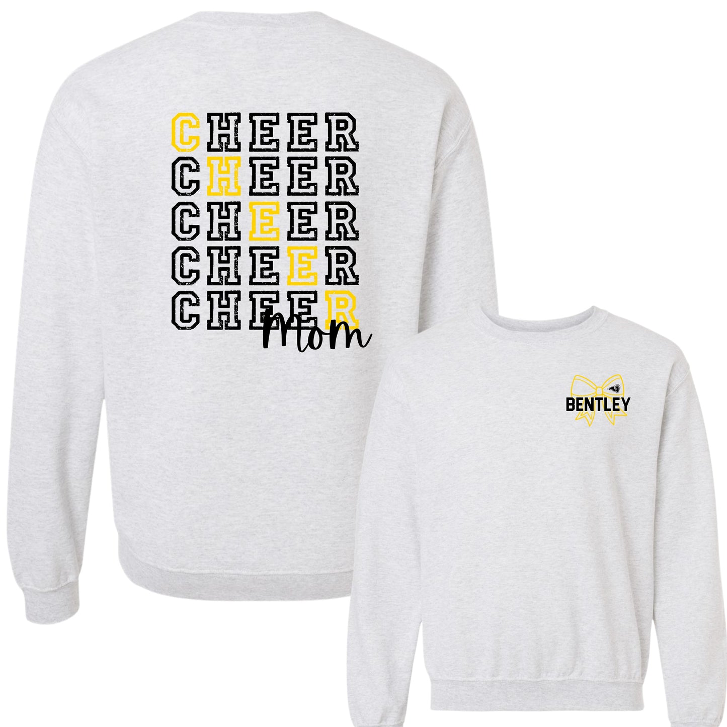 SEP Distressed Cheer Mom Crewneck