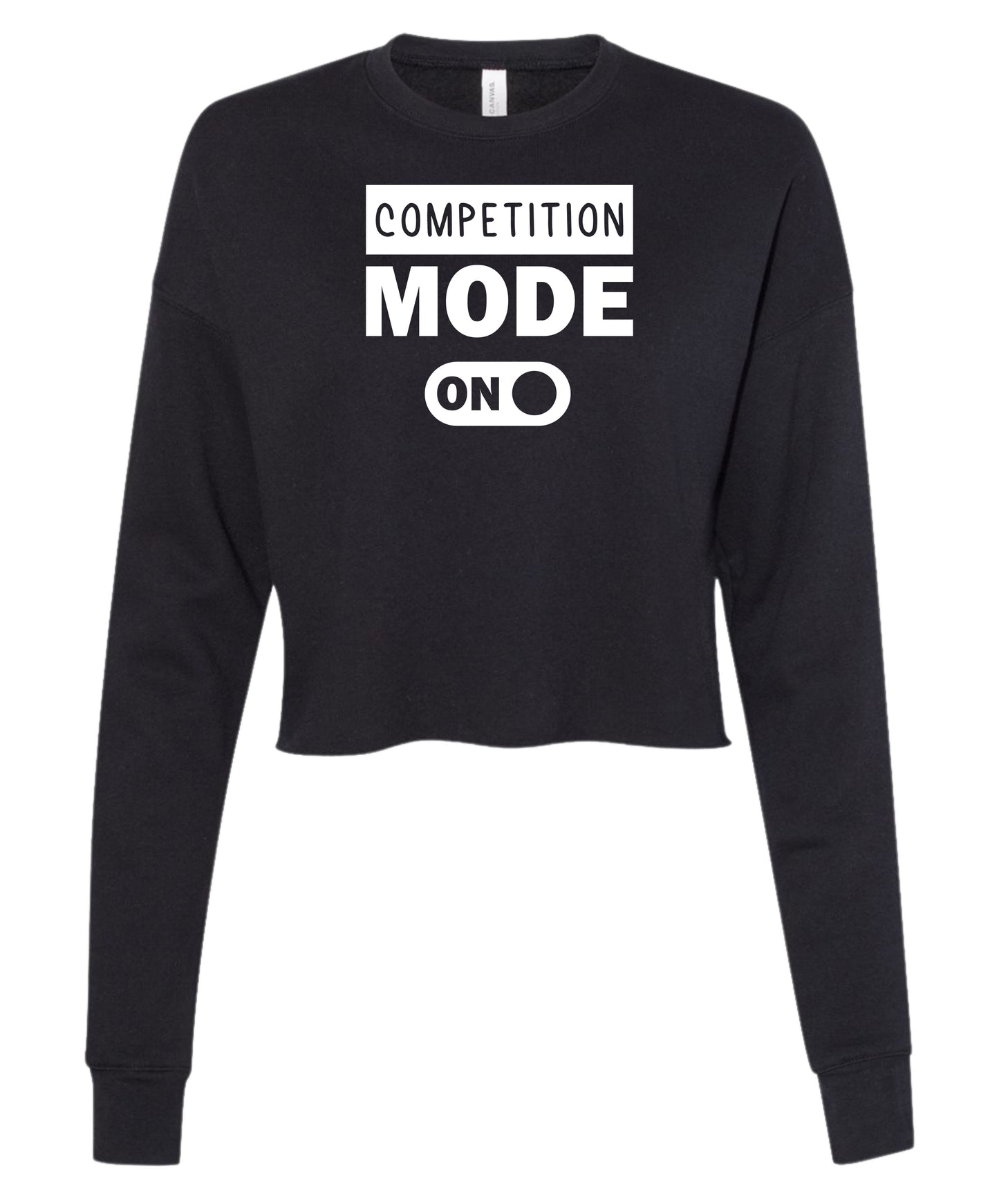 Competition Mode On Cropped Crewneck