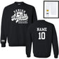 Senior Football Mom / Dad Crewneck - Black (2025)