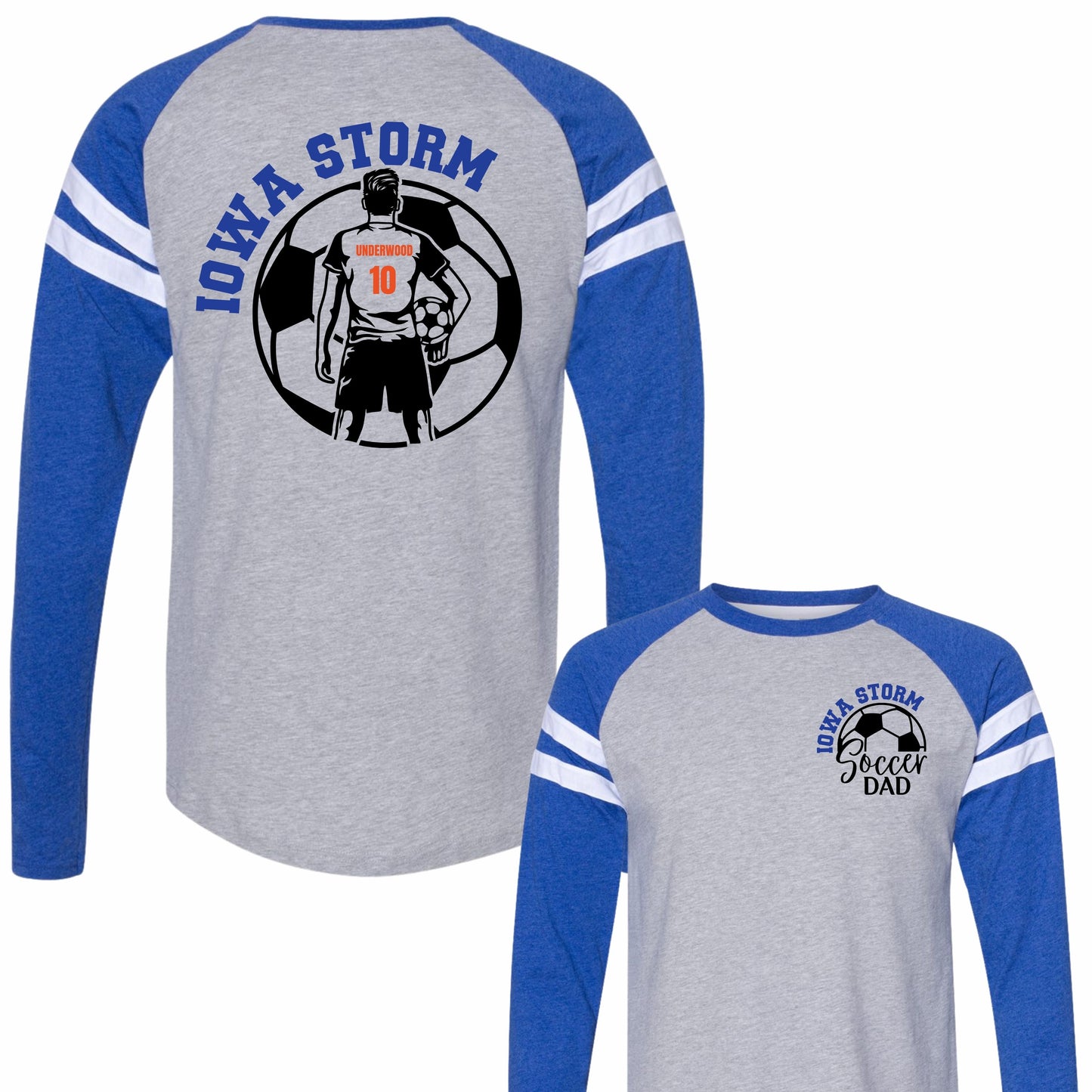 Iowa Storm Soccer Mom/Dad Long Sleeve | Boy/Girl