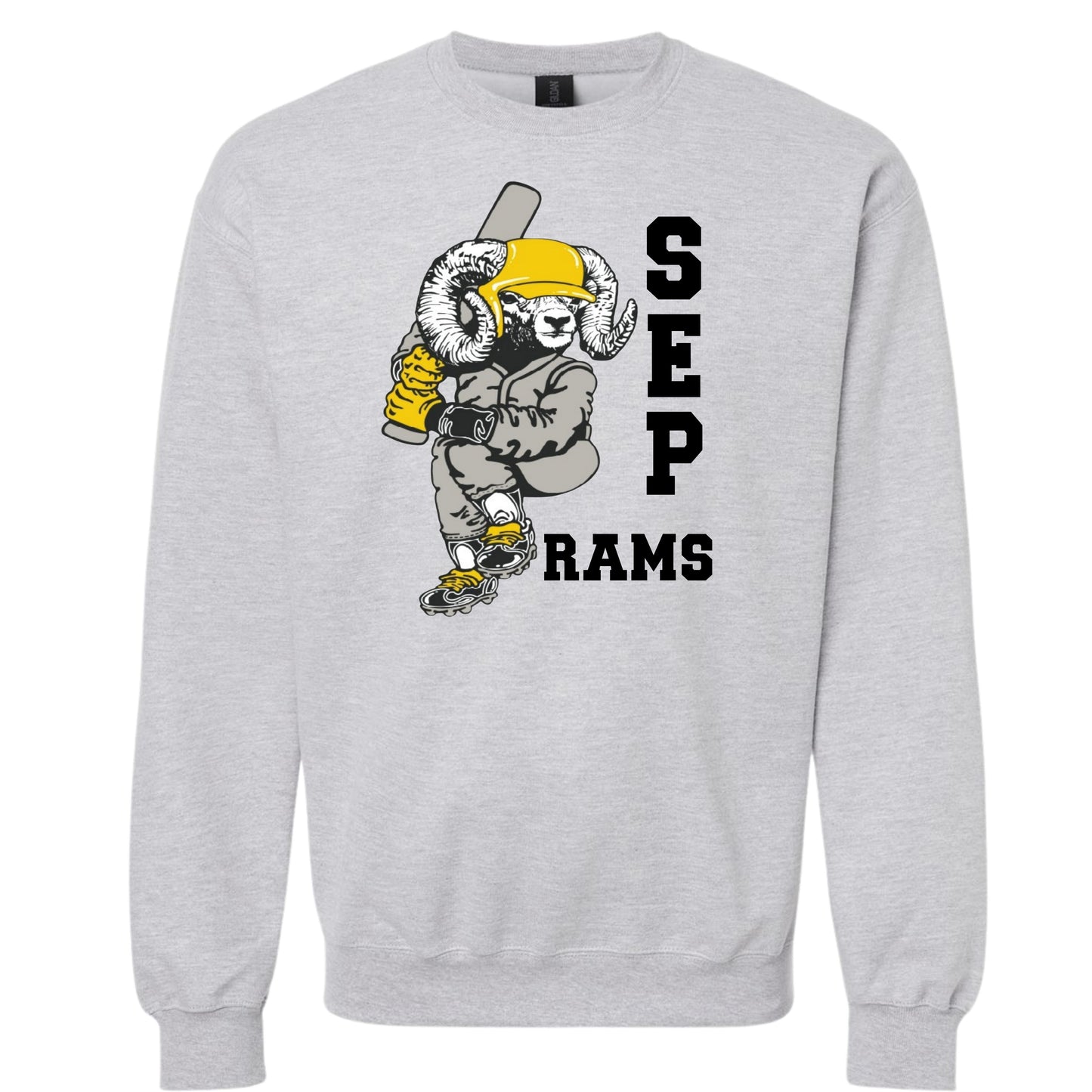 Official* SEP Baseball Swinging Ram Crewneck | Youth
