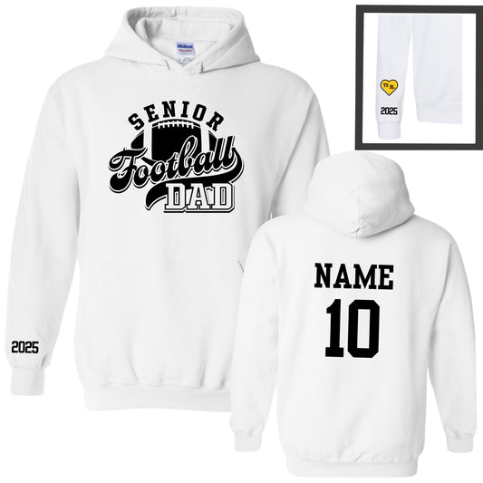 Senior Football Mom / Dad Hoodie (2025)