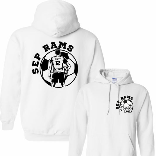 Senior Soccer Dad Hoodie (Boy)