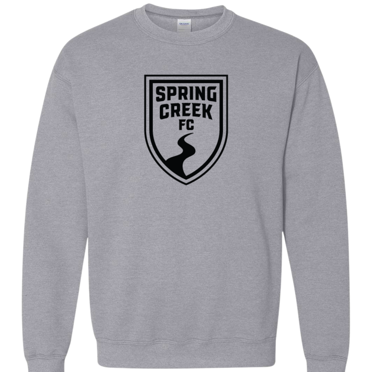 Youth Crewneck- Black Logo