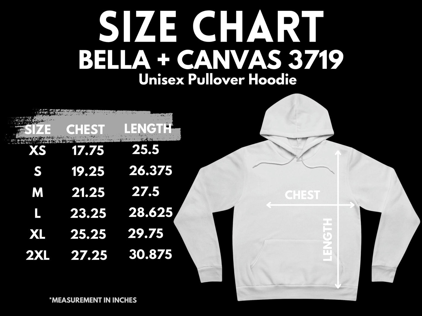 Adult Size Charts