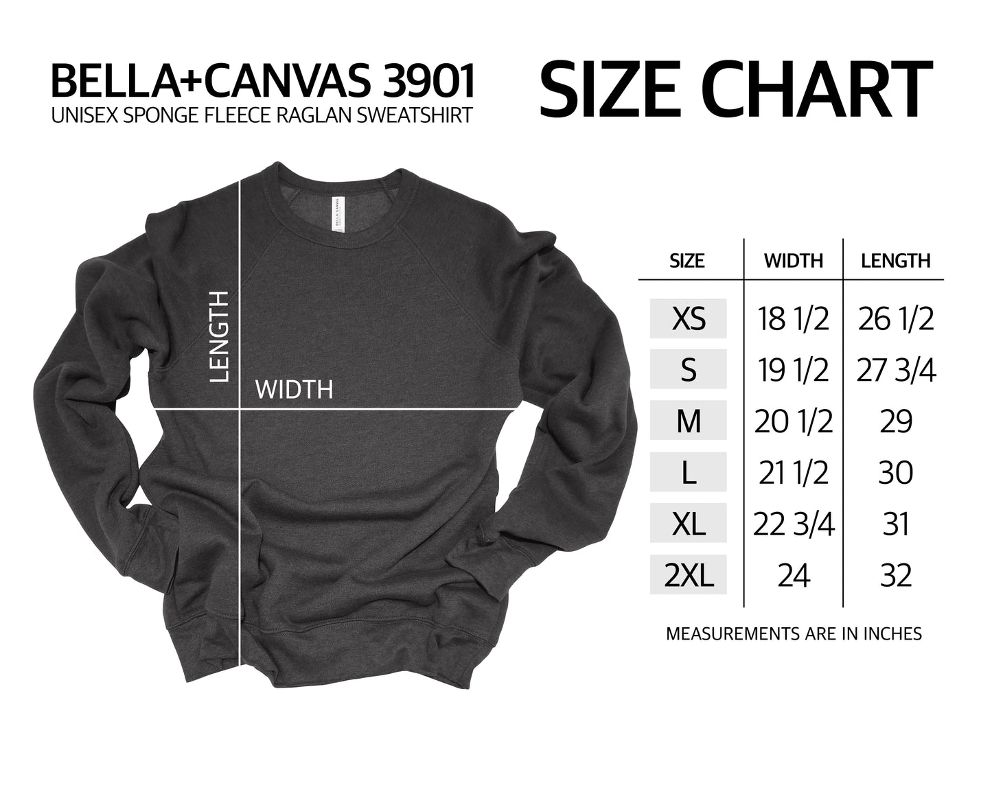 Adult Size Charts