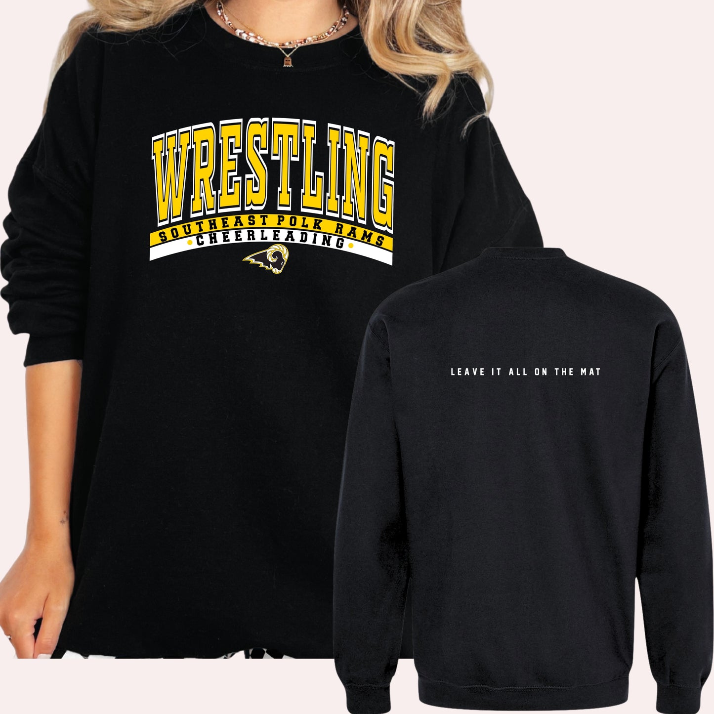 2025/2026 Wrestling Cheer Team Crewneck