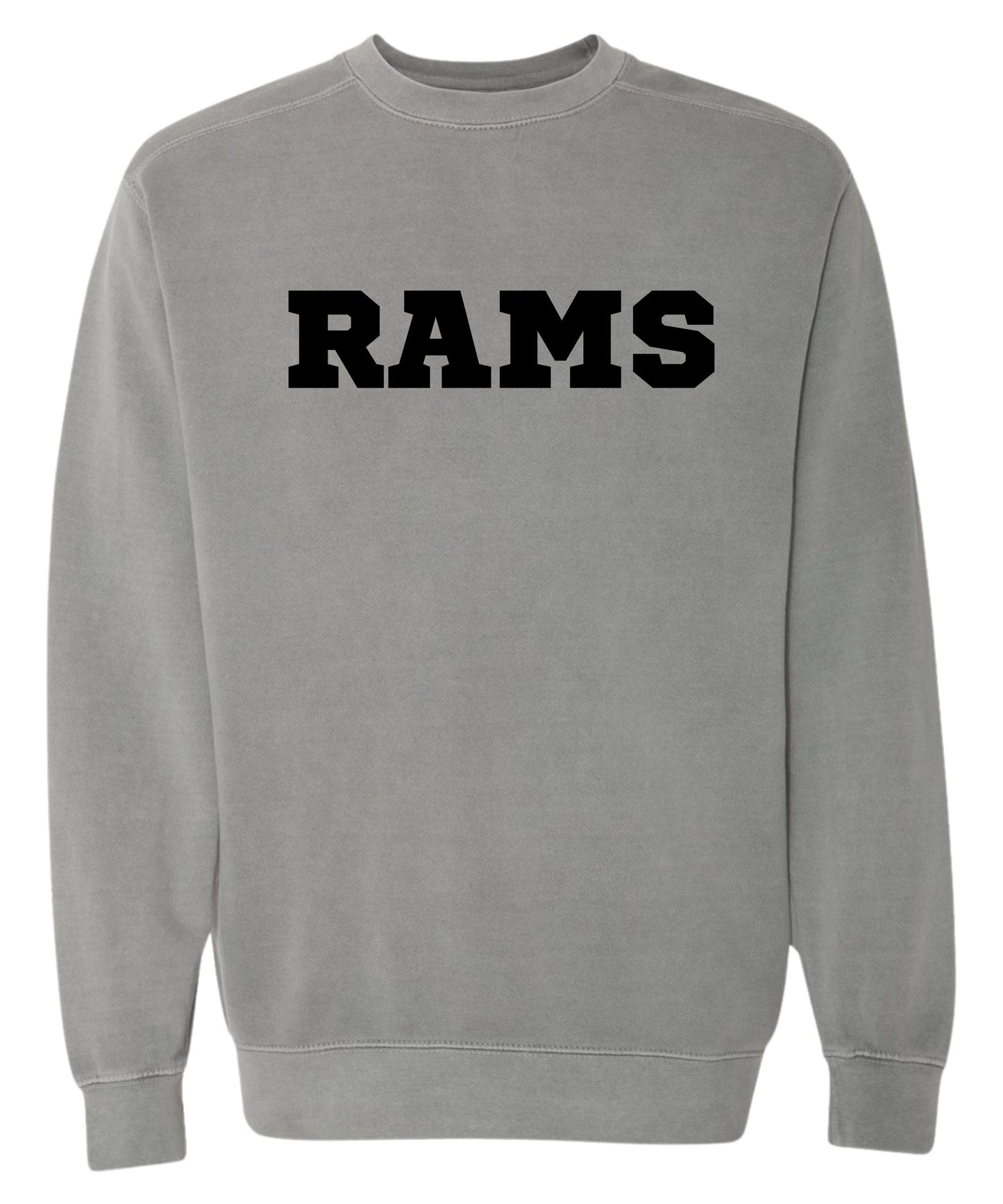 RAMS Comfort Colors Adult Crewneck