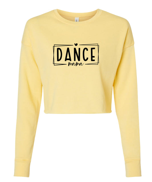 Dance Mom Cropped Crewneck