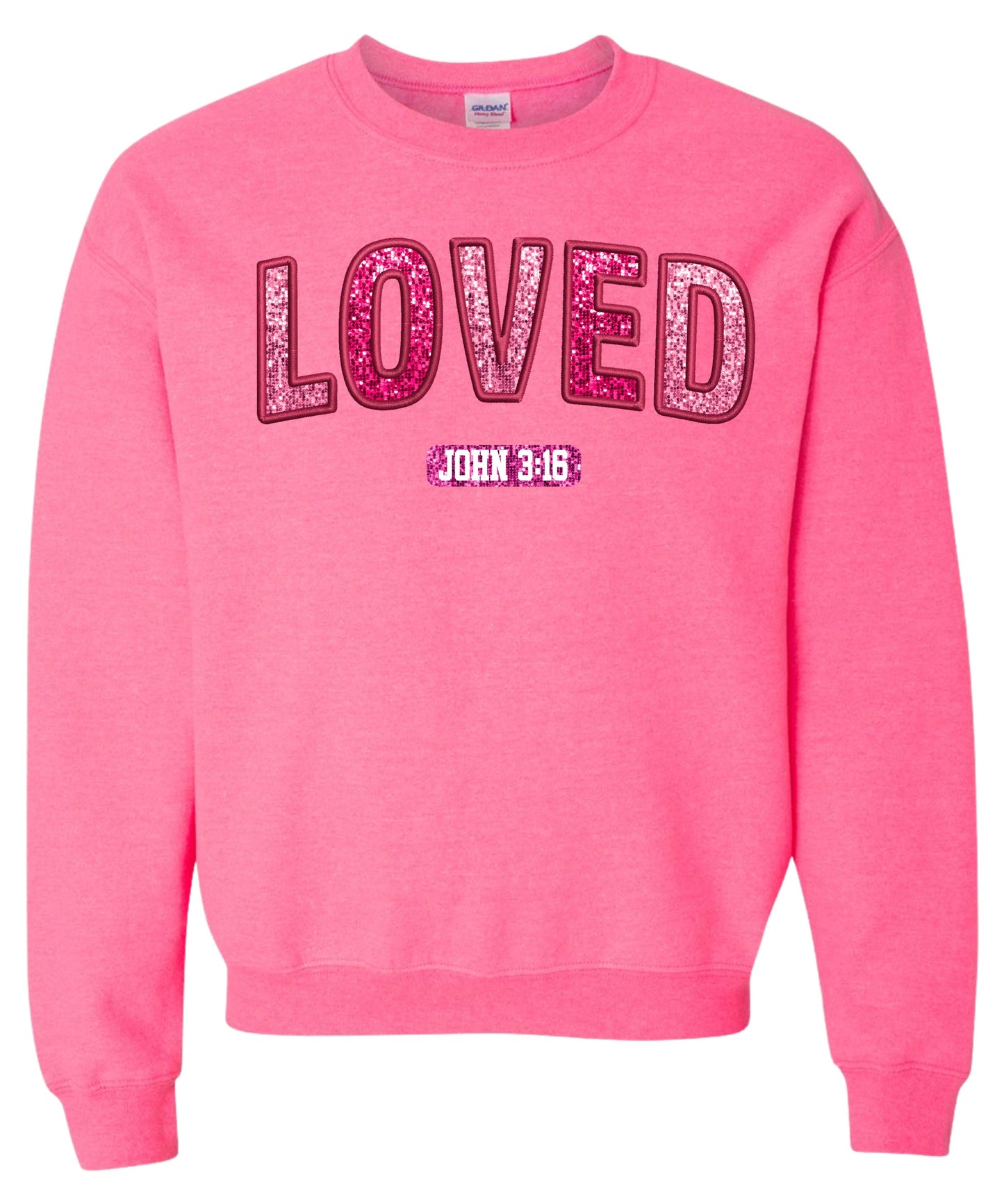 Loved (John 3:16) Crewneck