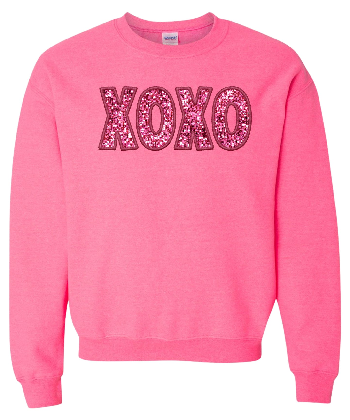 Glitter XOXO Crewneck