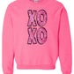 Stacked "XOXO" Crewneck
