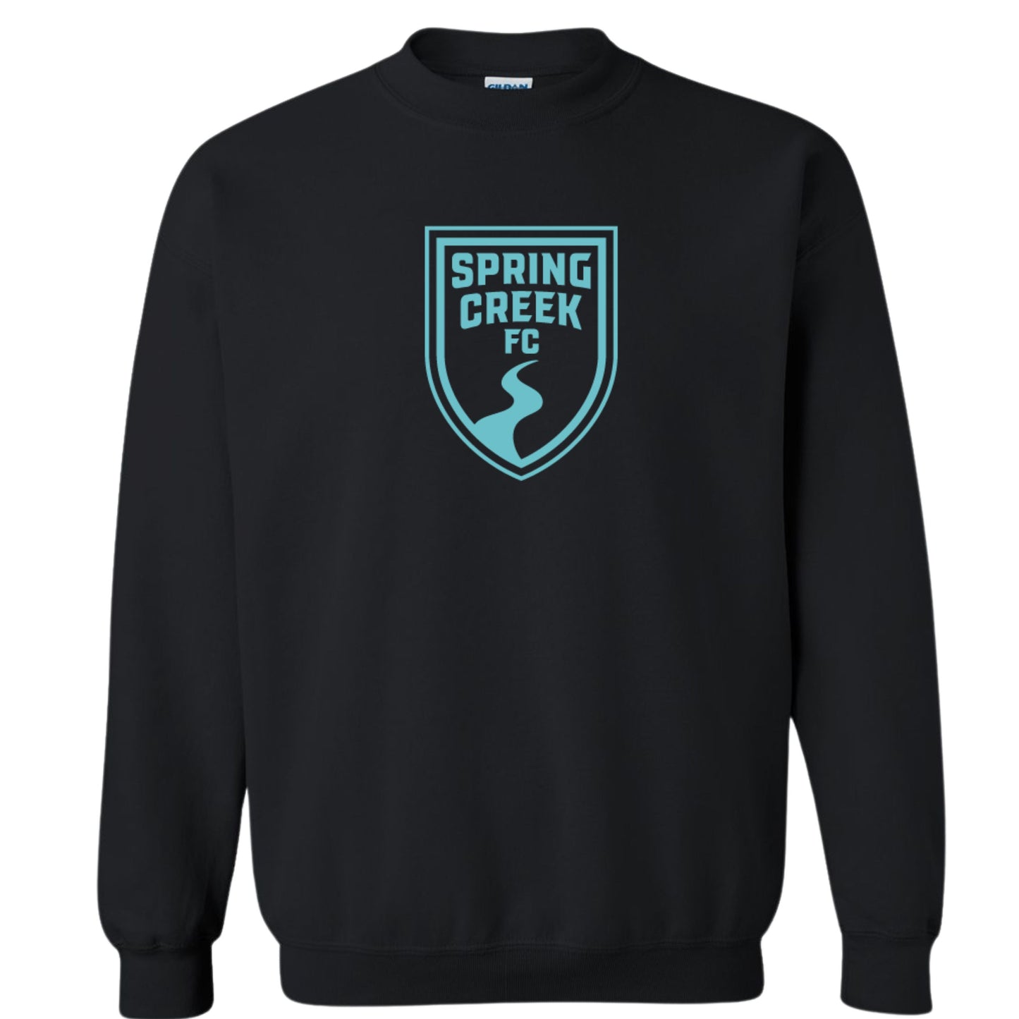 Adult Crewneck- Teal Logo